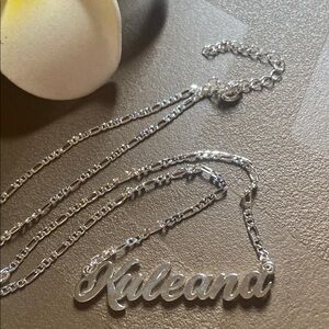 Silver Kuleana Necklace